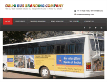 Tablet Screenshot of busbrandings.com